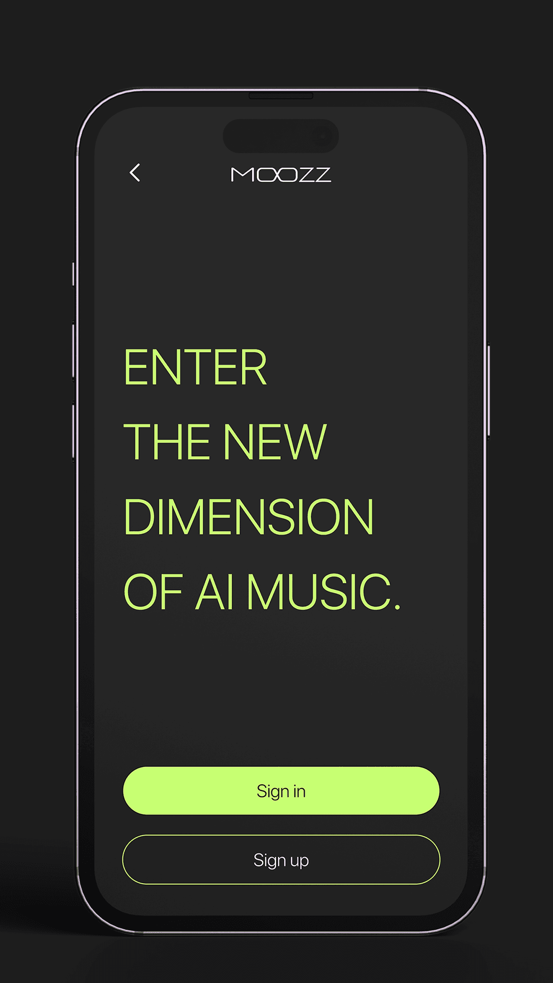 Moozz App Onboarding Screen